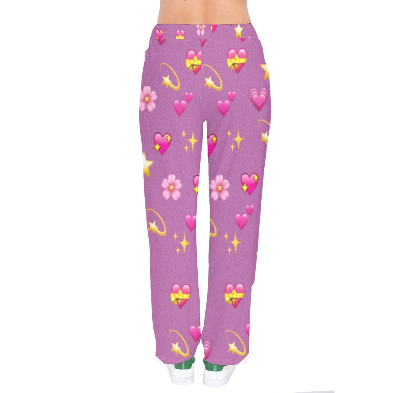 Sweet Emoji Velvet Sweat Pants