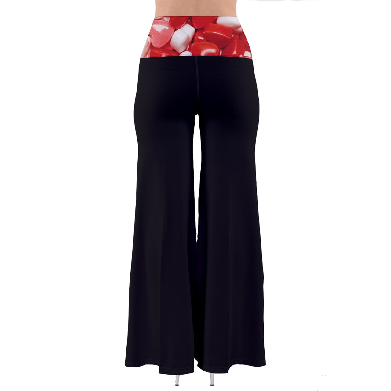 Sweet Hearts Foldover Yoga Pants