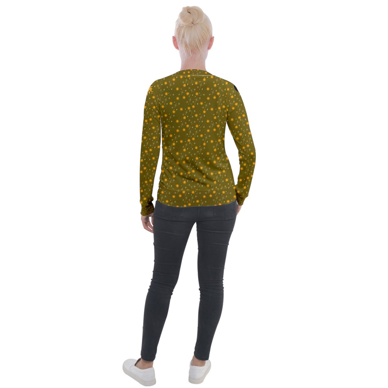 Green Whimsy Velvet Tracksuit Jacket