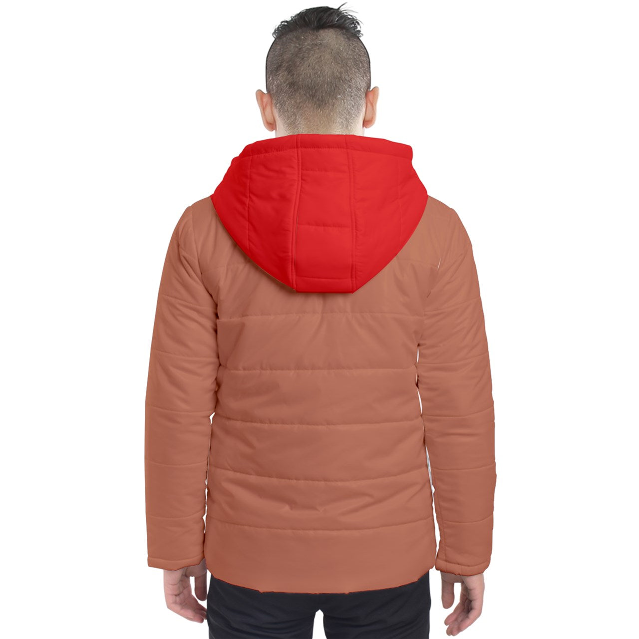 one of the boys brick Hooded Puffer Jacket