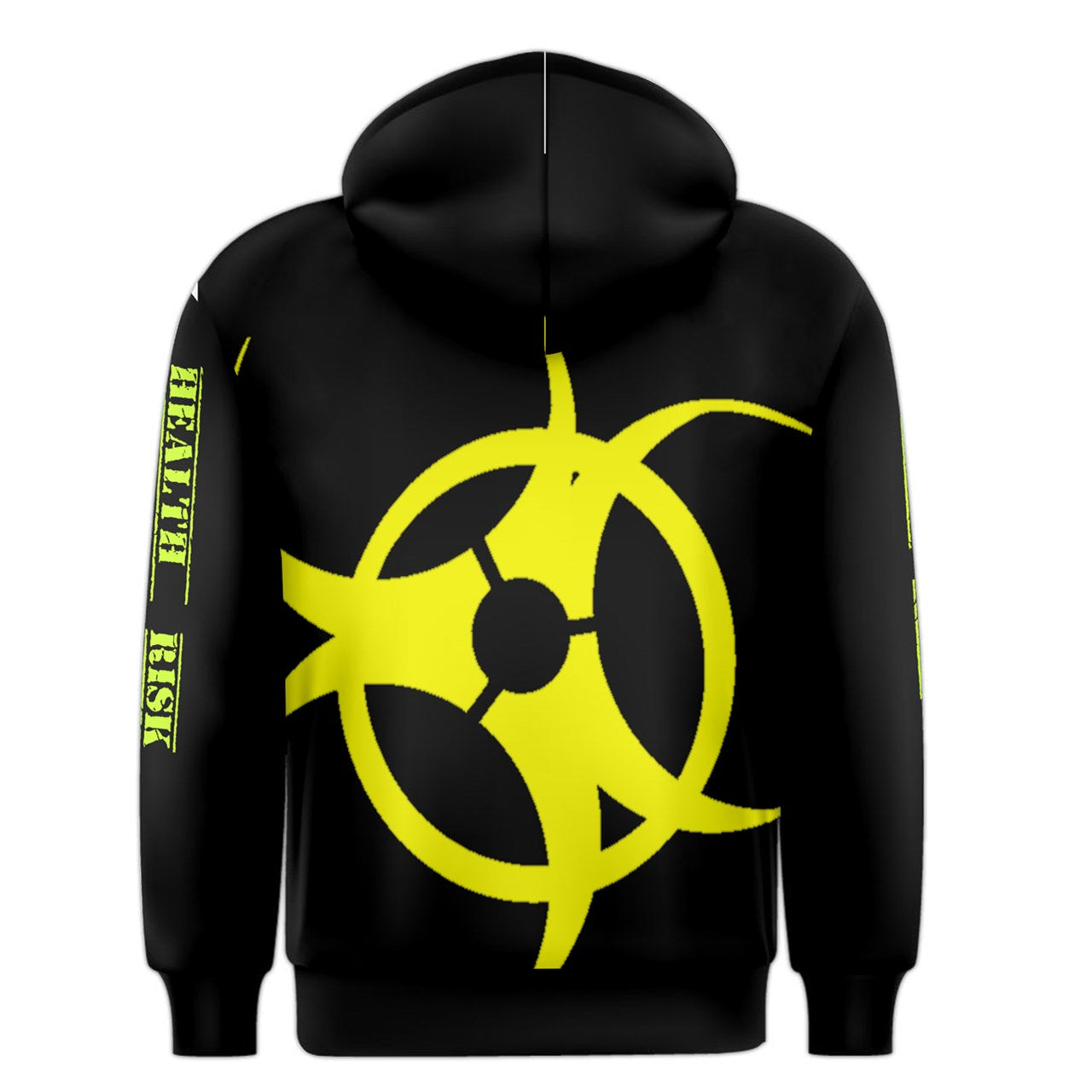Health Risk Logo Core Hoodie - Yellow