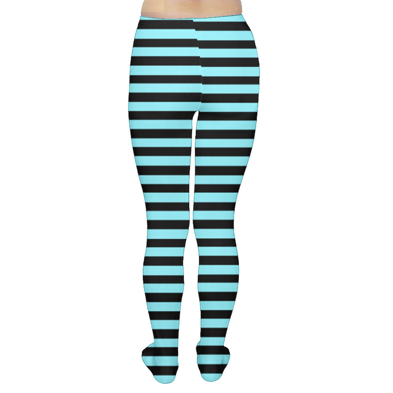 baby blue stripe Tights
