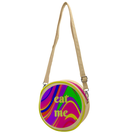 Eat Me Cookie Crossbody Circle Bag