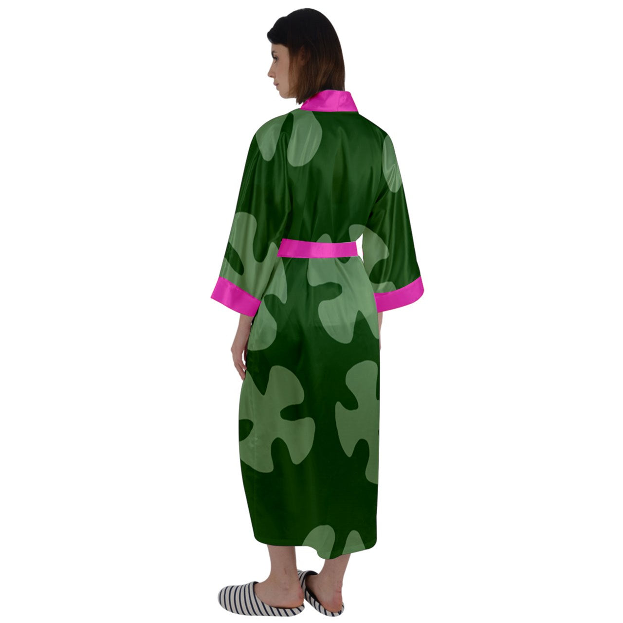 Reggies Beach Camo Satin Robe