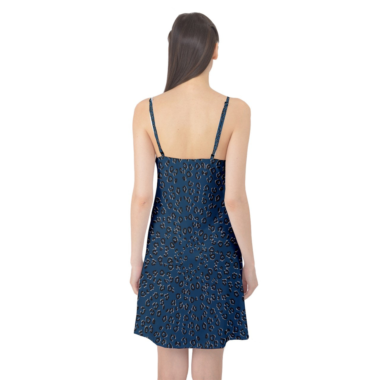 navy cheetah Cami Nightgown