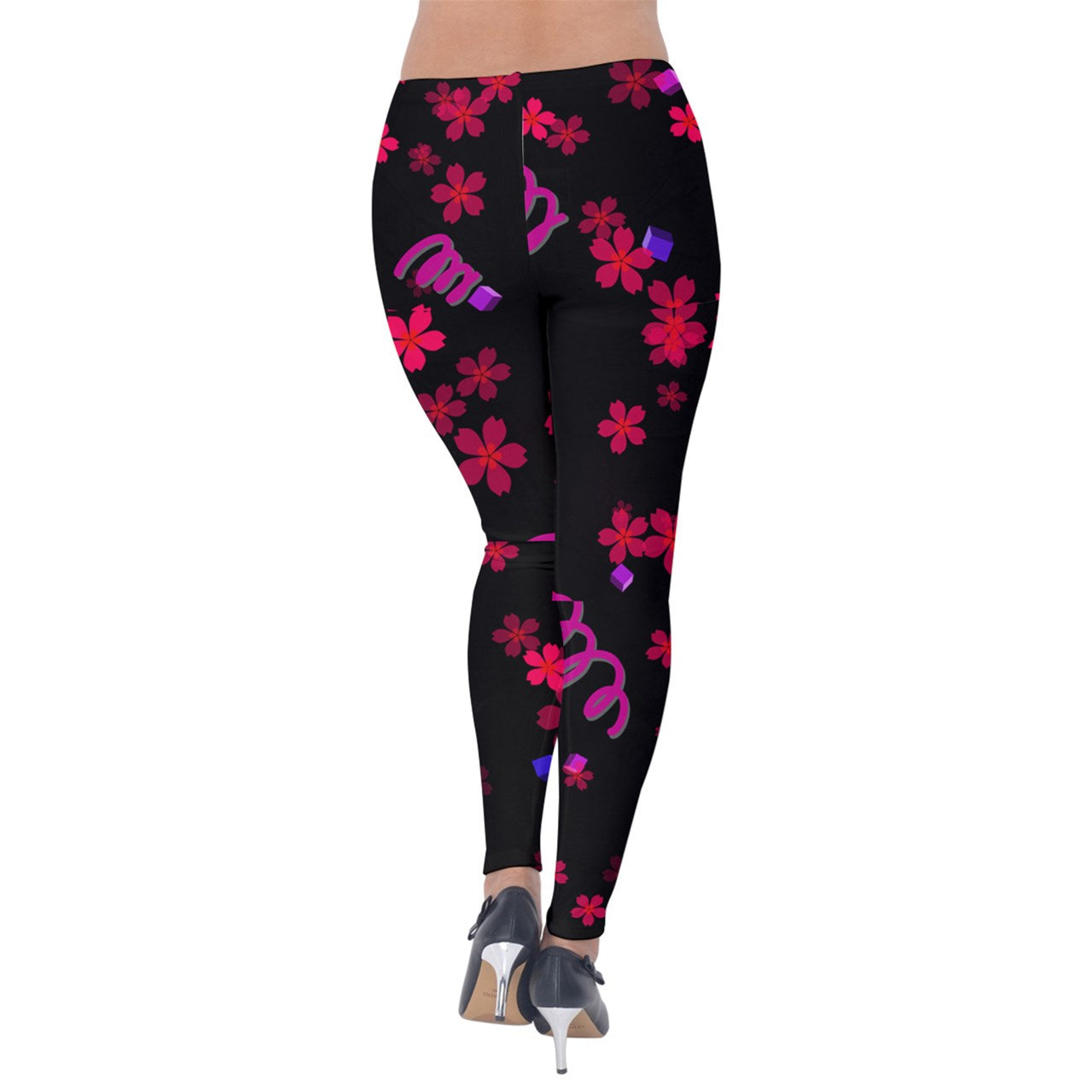 springed flowers Velvet Leggings