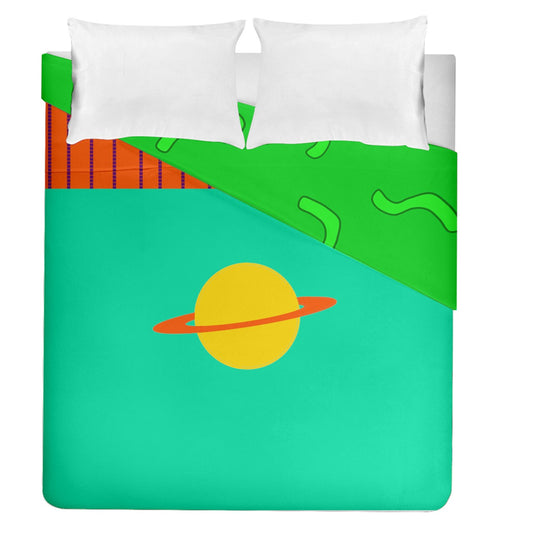 Charlie Fishe's Duvet Cover Double Side (Queen Size)