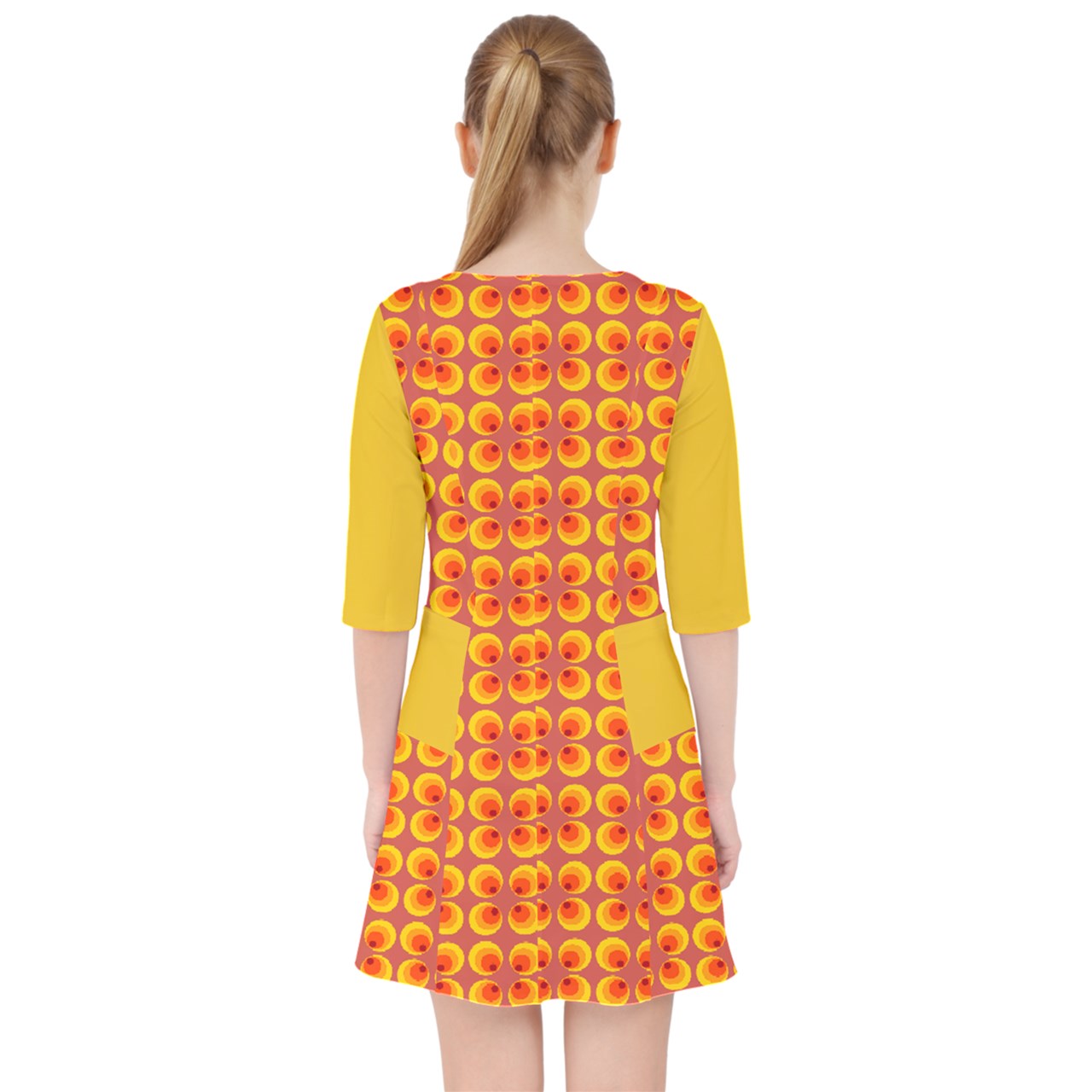 Wonky Peepers Pocket Dress