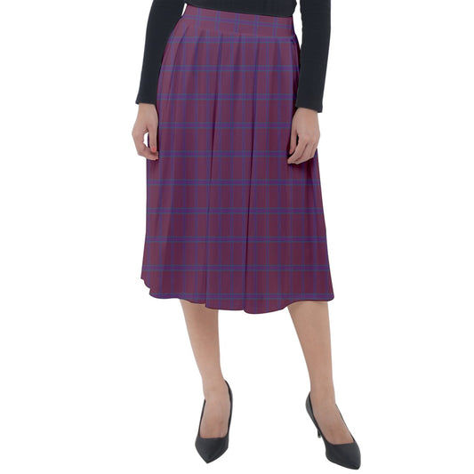 PomPom Parade Classic Velour Midi Skirt