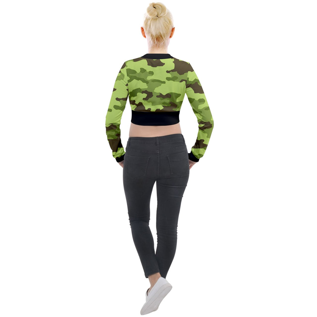 Y2k Soldier Northern Long Sleeve Cropped Velvet Jacket