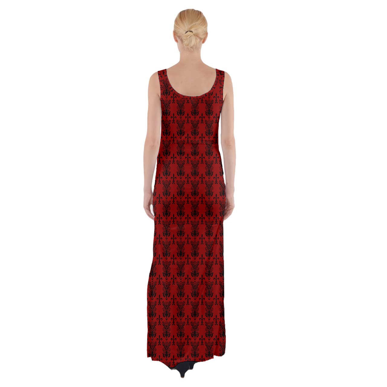 Vampweed Thigh Split Maxi Dress