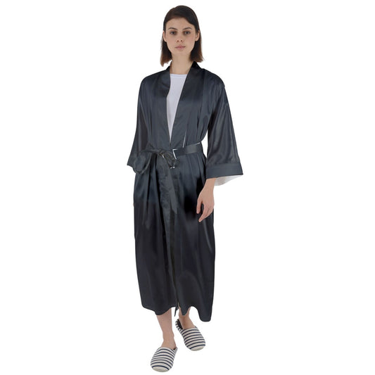 Pipe Ashe Maxi Satin Robe