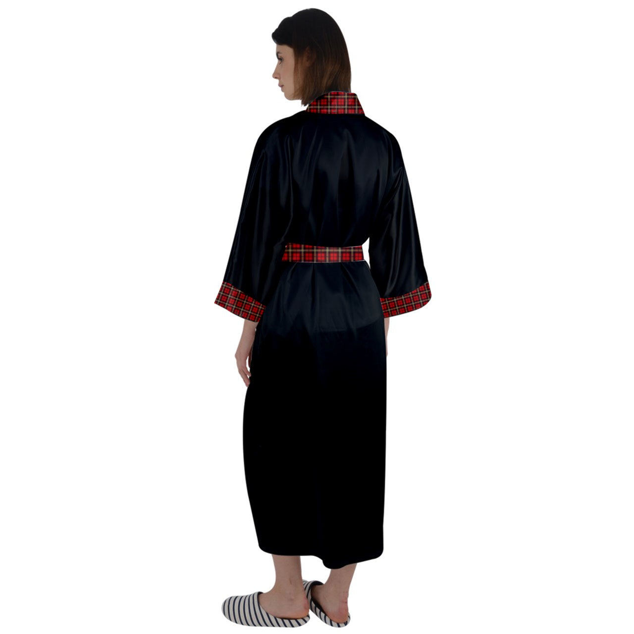 Jackdaw Maxi Satin Robe