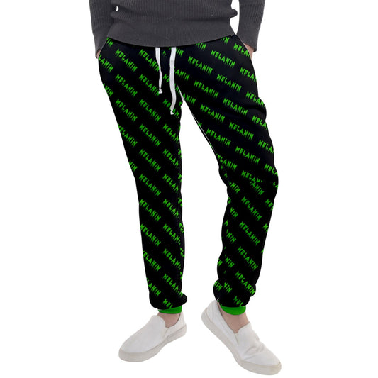 MELANIN Tiles Green Jogger Sweatpants