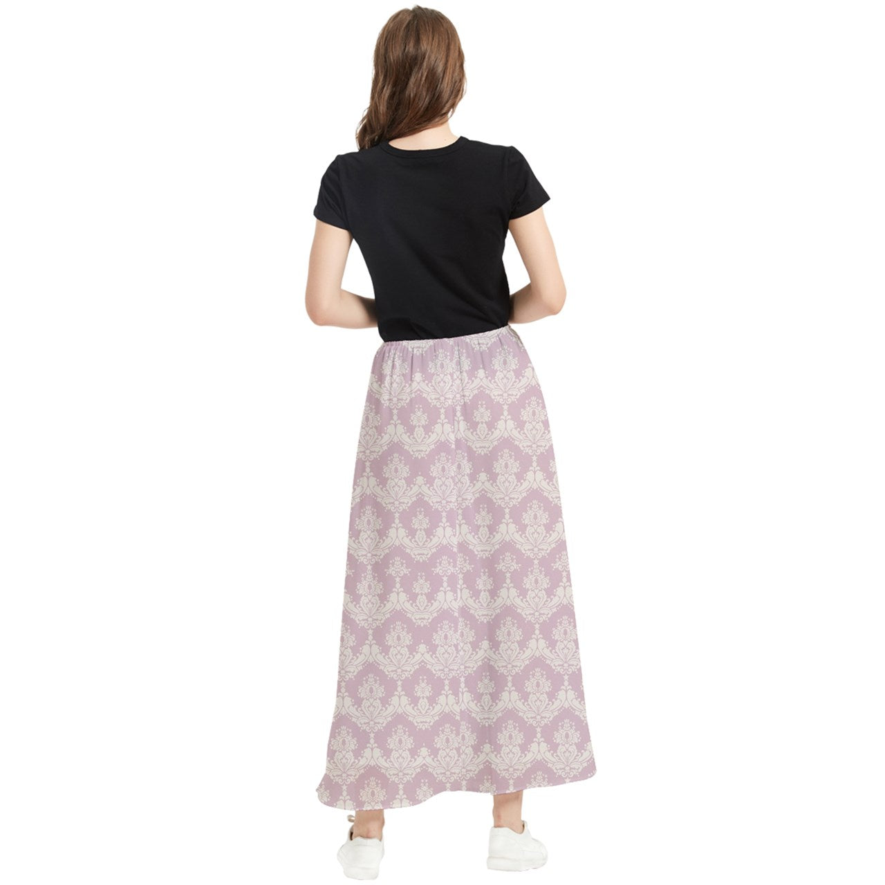 Blushing Beauty Maxi Chiffon Skirt