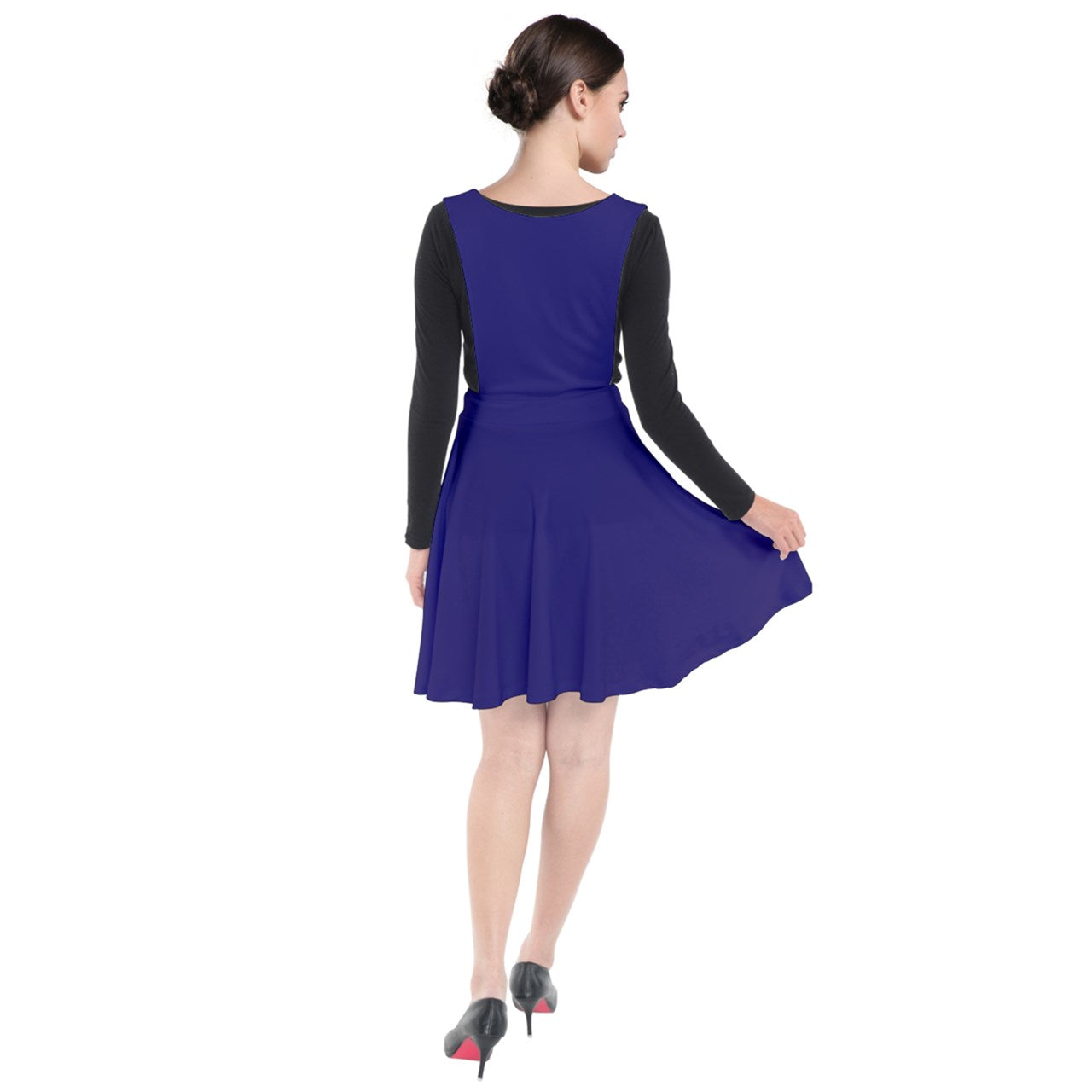 Prussian Blue Plunge Pinafore