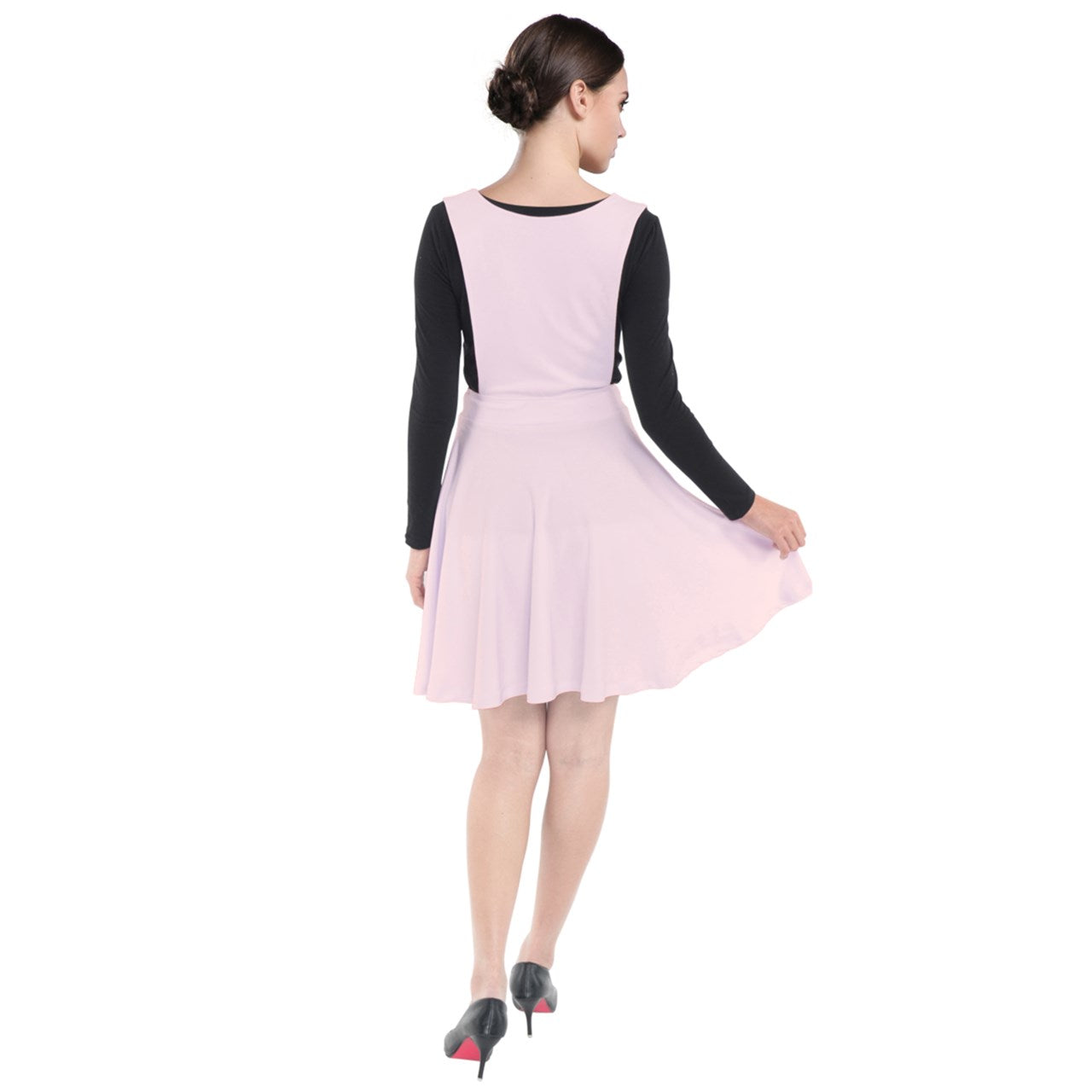 Blush Plunge Pinafore