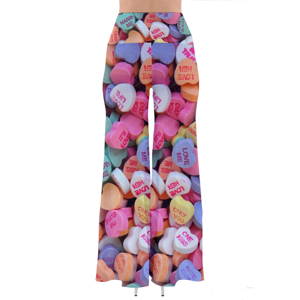 Candy Hearts So Vintage Palazzo Pants