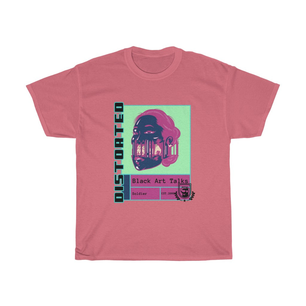 Black Art Talks (Distorted) Cotton Tee