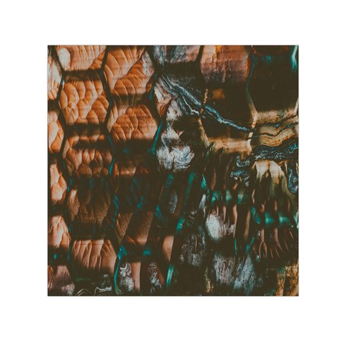 dino print Small Satin Scarf