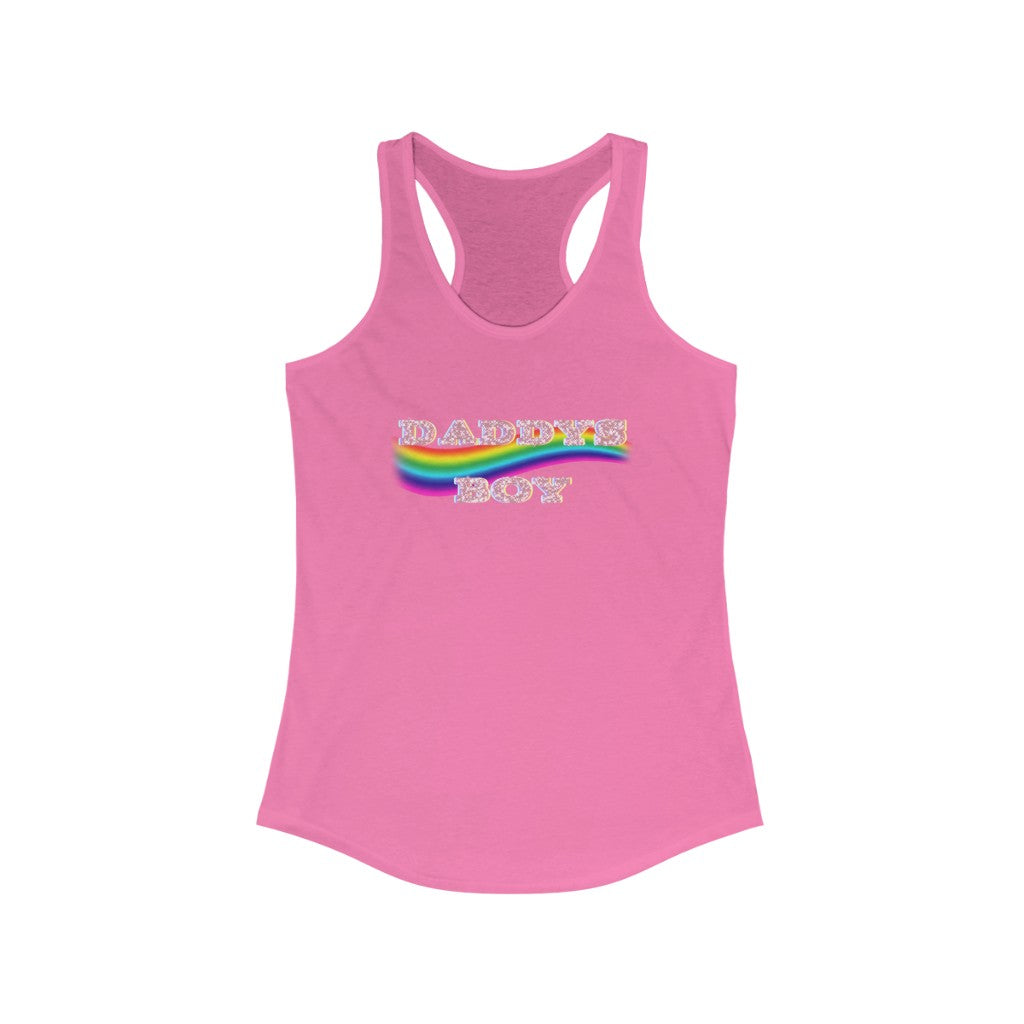 Daddys Boy Racerback Tank