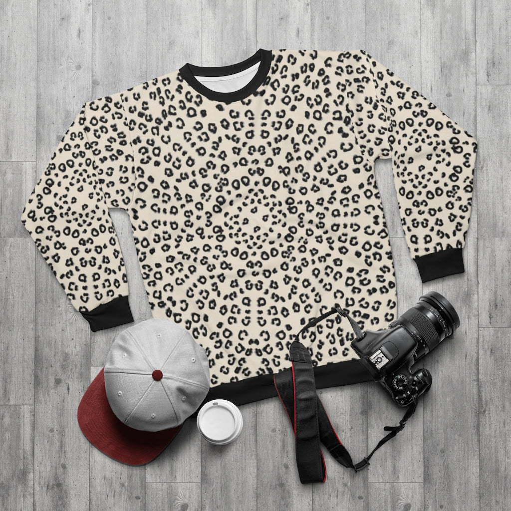 Cream Cheetah Sweatshirt
