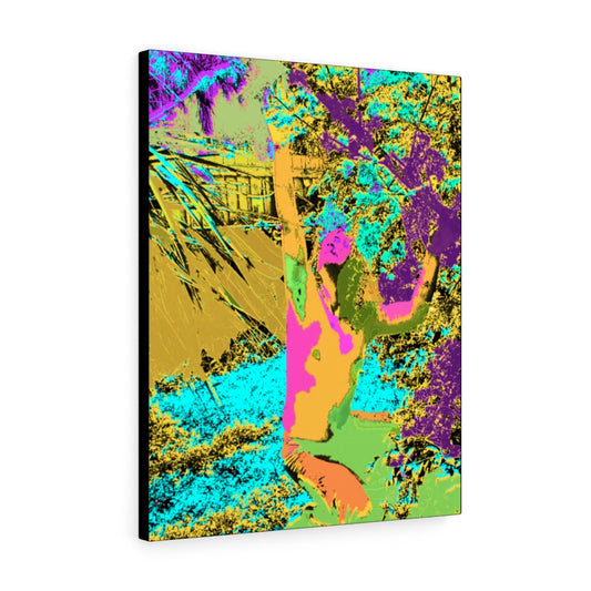 The Palm Fairy Stretched Canvas