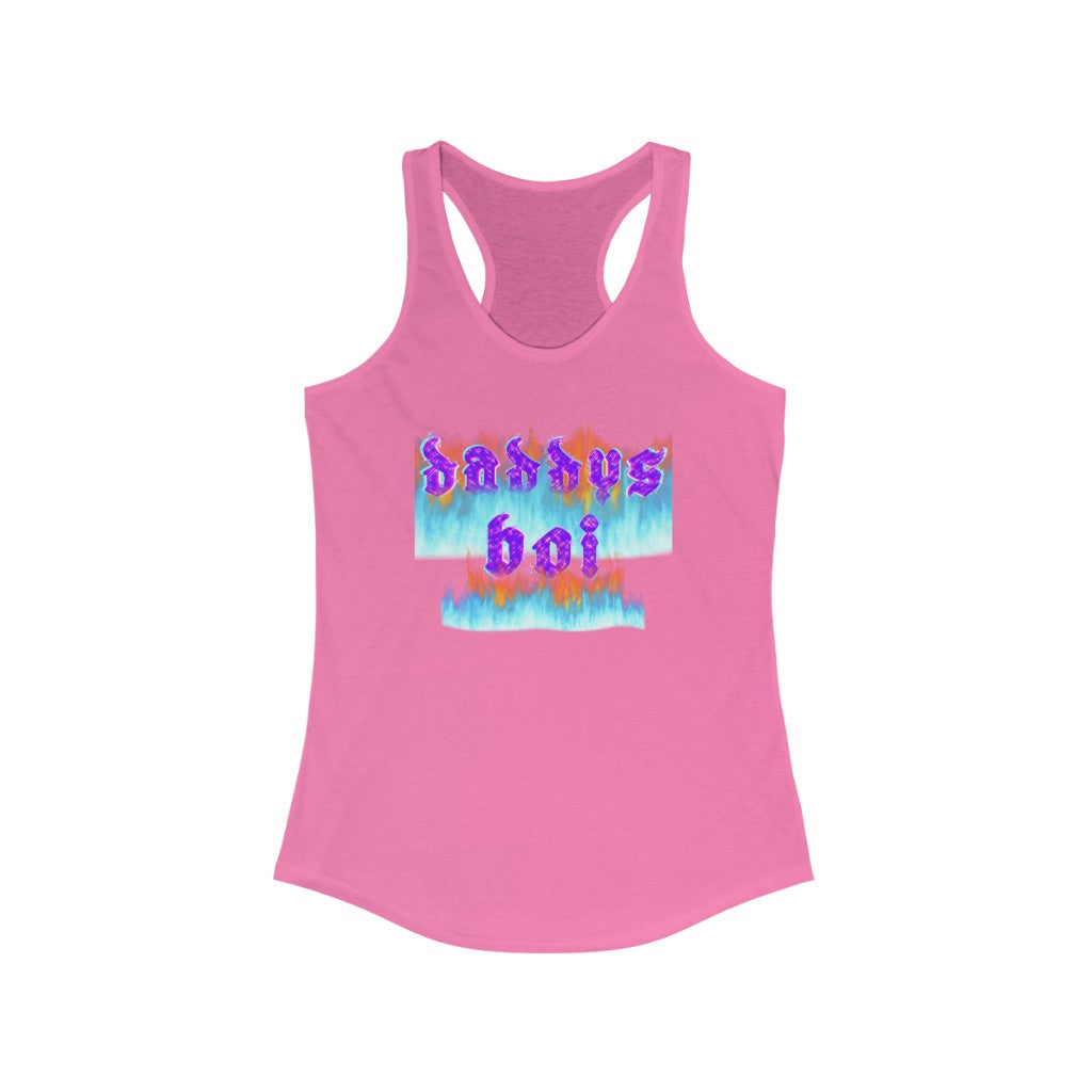 Daddys Boy hot Racerback Tank