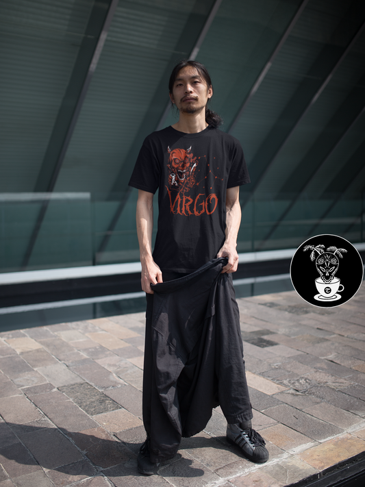 Virgo Metal Zodiac Cotton Tee