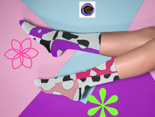 e-boi Pink Cowboi Sublimation Socks