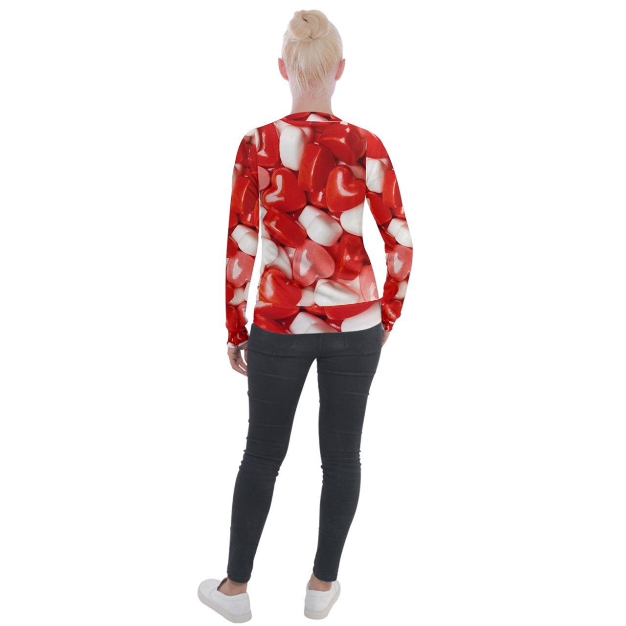 Sweet Hearts Velvet Tracksuit Jacket