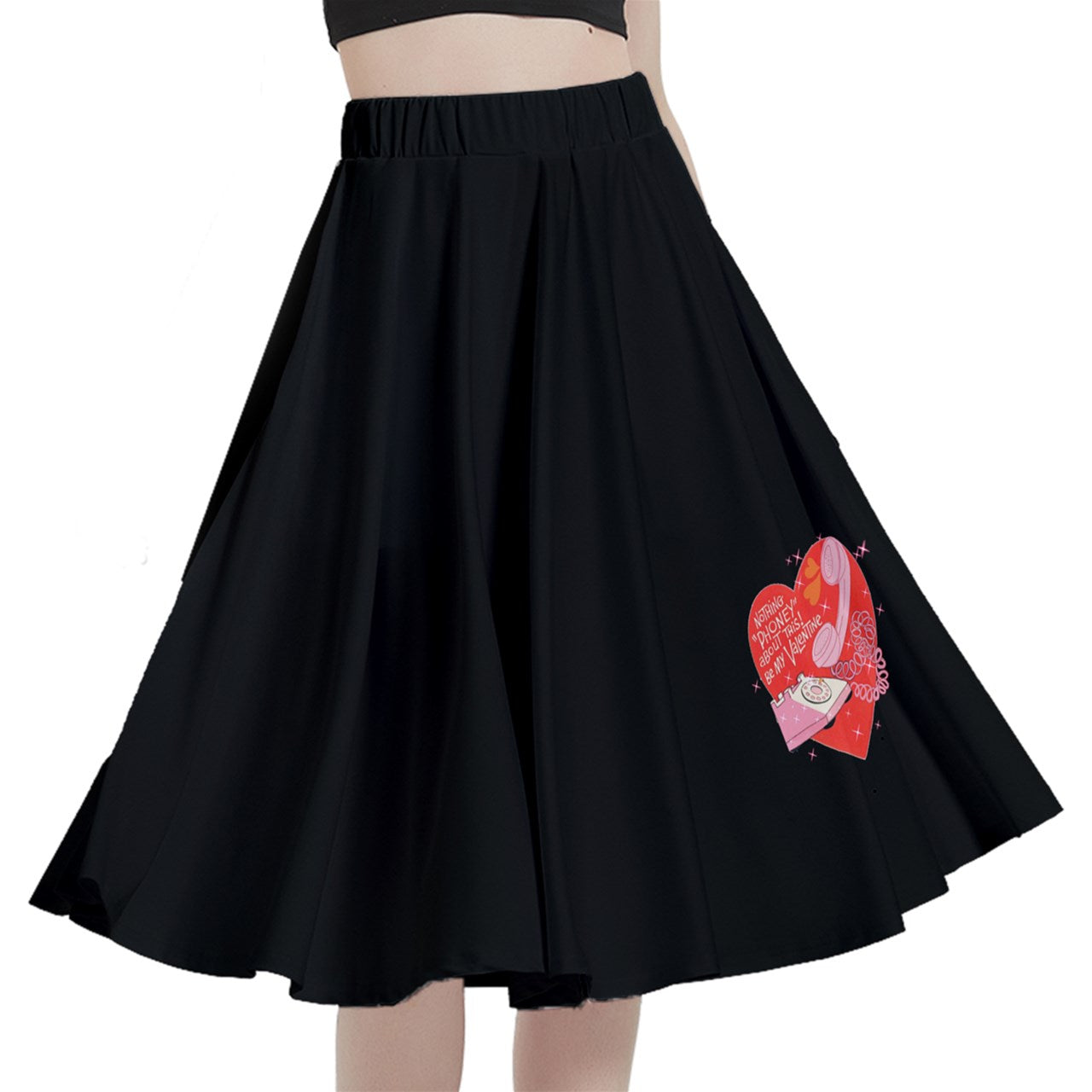 Call Me Lover Midi Skirt With Pocket
