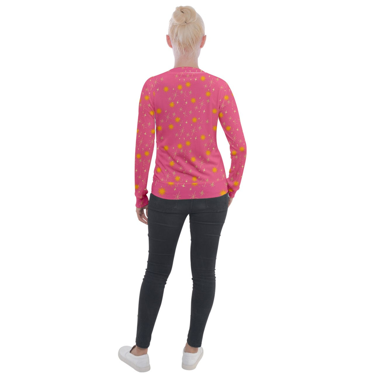 Pink Whimsy Velvet Tracksuit Jacket