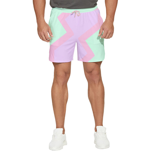Lightning Block lite Runner Shorts