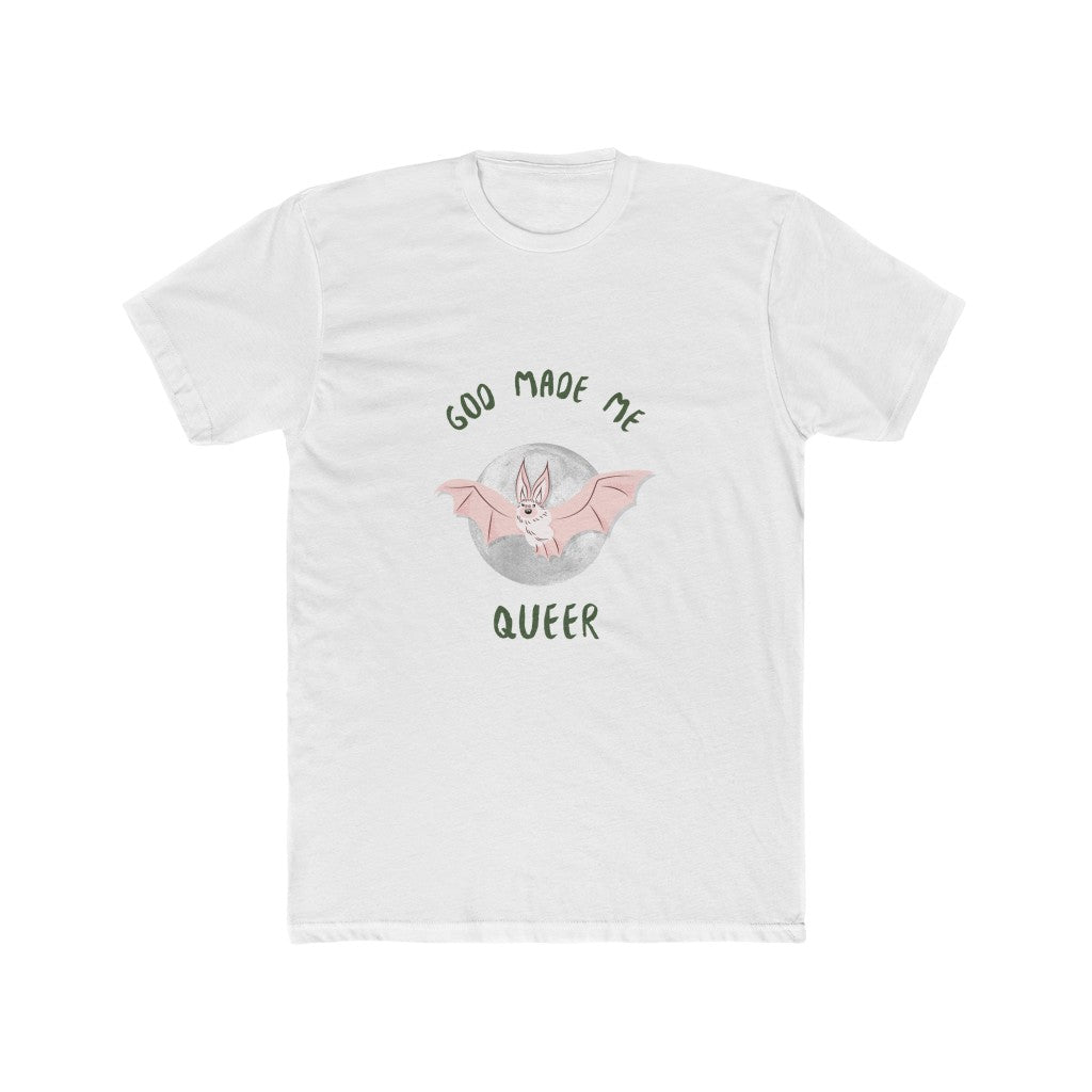 God Made Me Queer Cotton Crew Tee