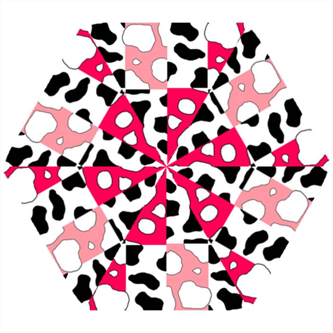 cowboi pink Mini Folding Umbrella