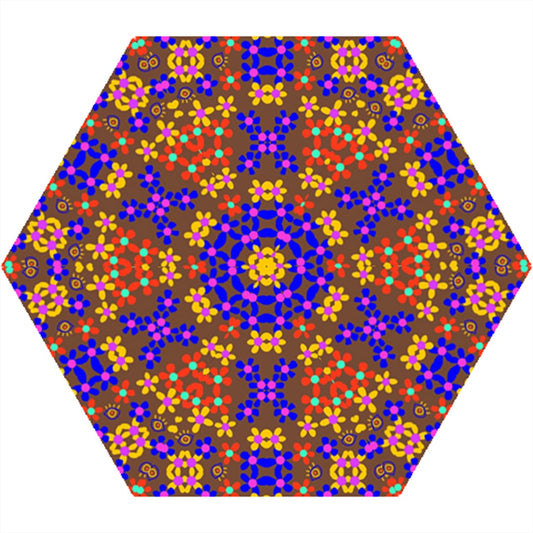 crayon flower Mini Folding Umbrella