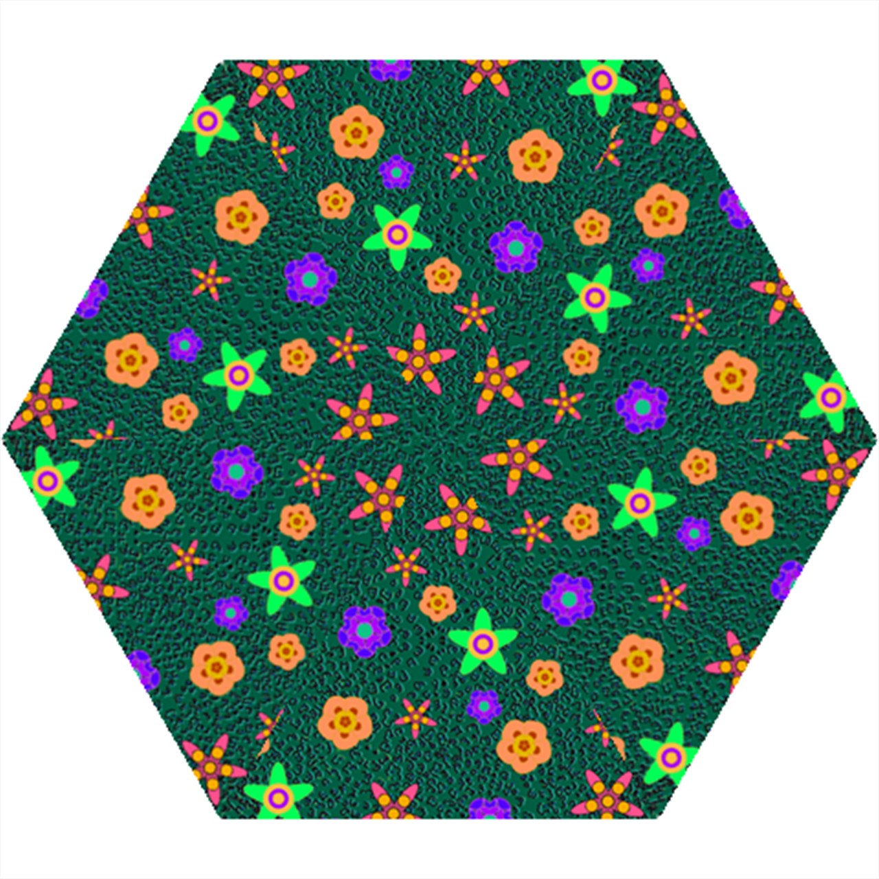 cheeta floral Mini Folding Umbrella