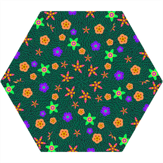 cheeta floral Mini Folding Umbrella