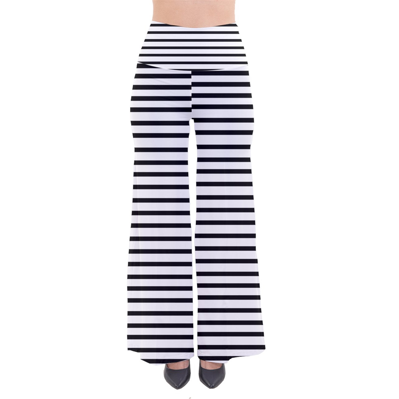white stripes So Vintage Palazzo Pants
