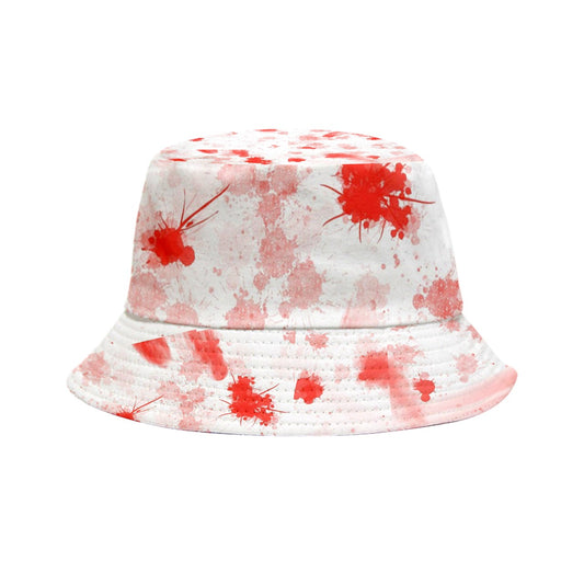 blood spatter Inside Out Bucket Hat