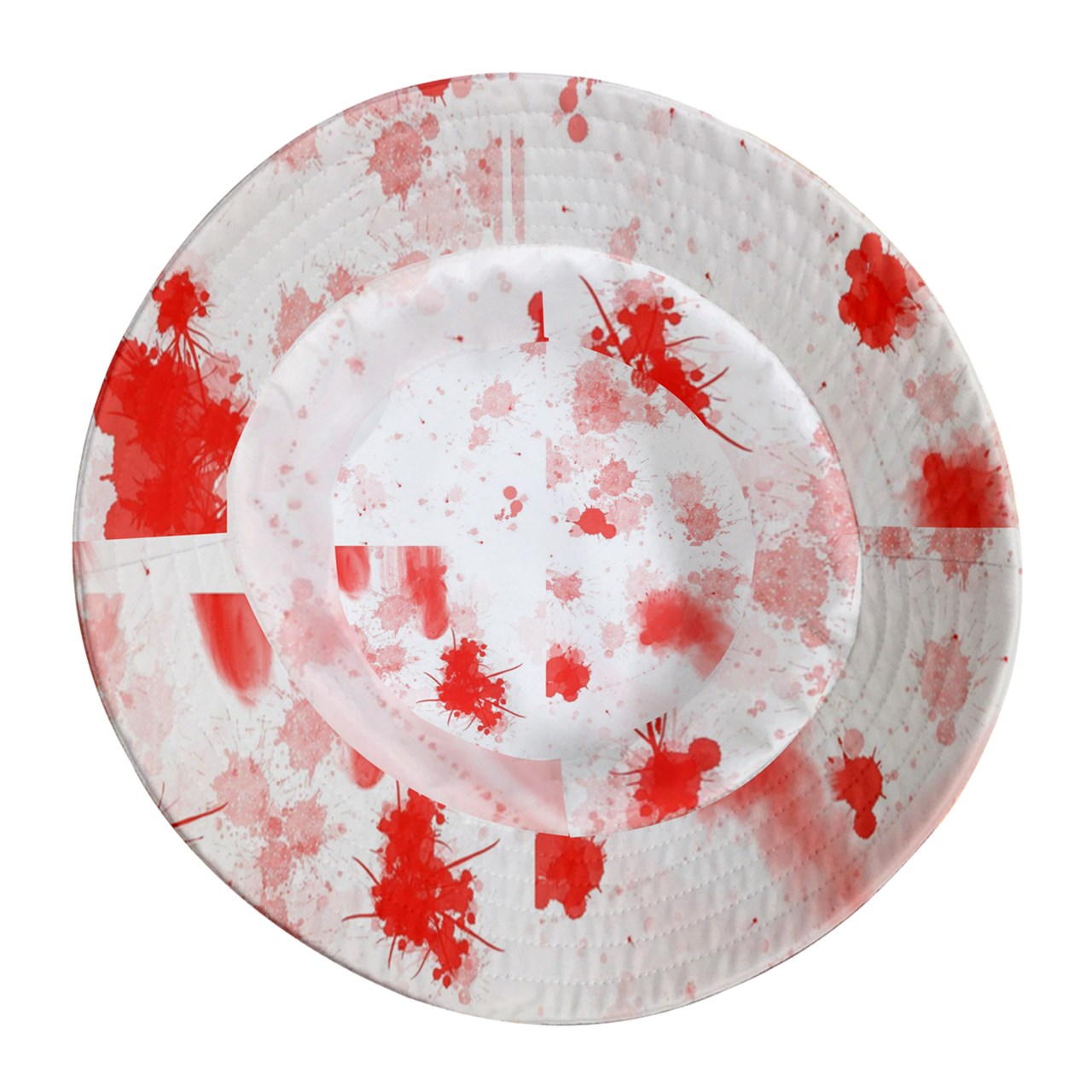 blood spatter Inside Out Bucket Hat