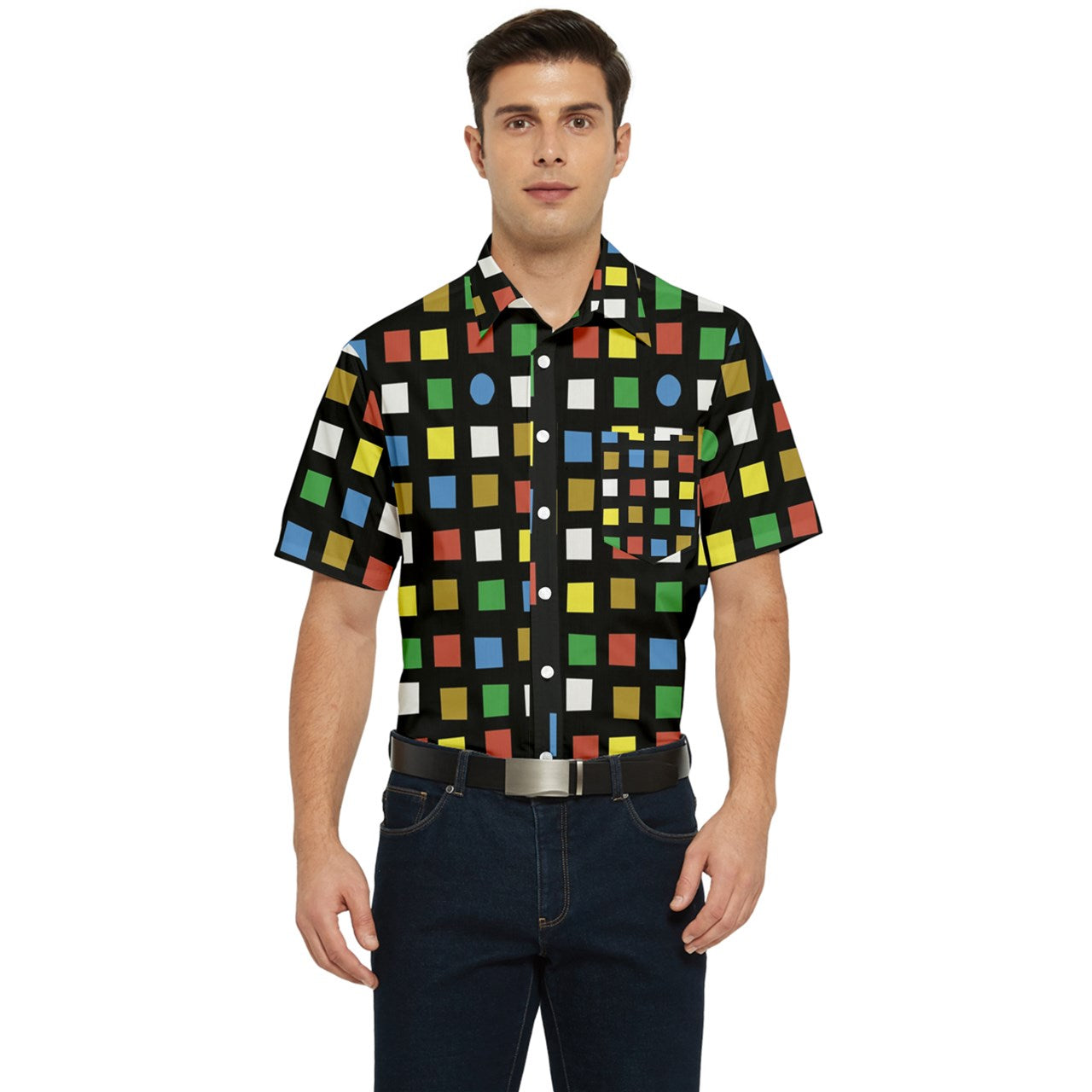 brady box Short Sleeve Pocket Shirt