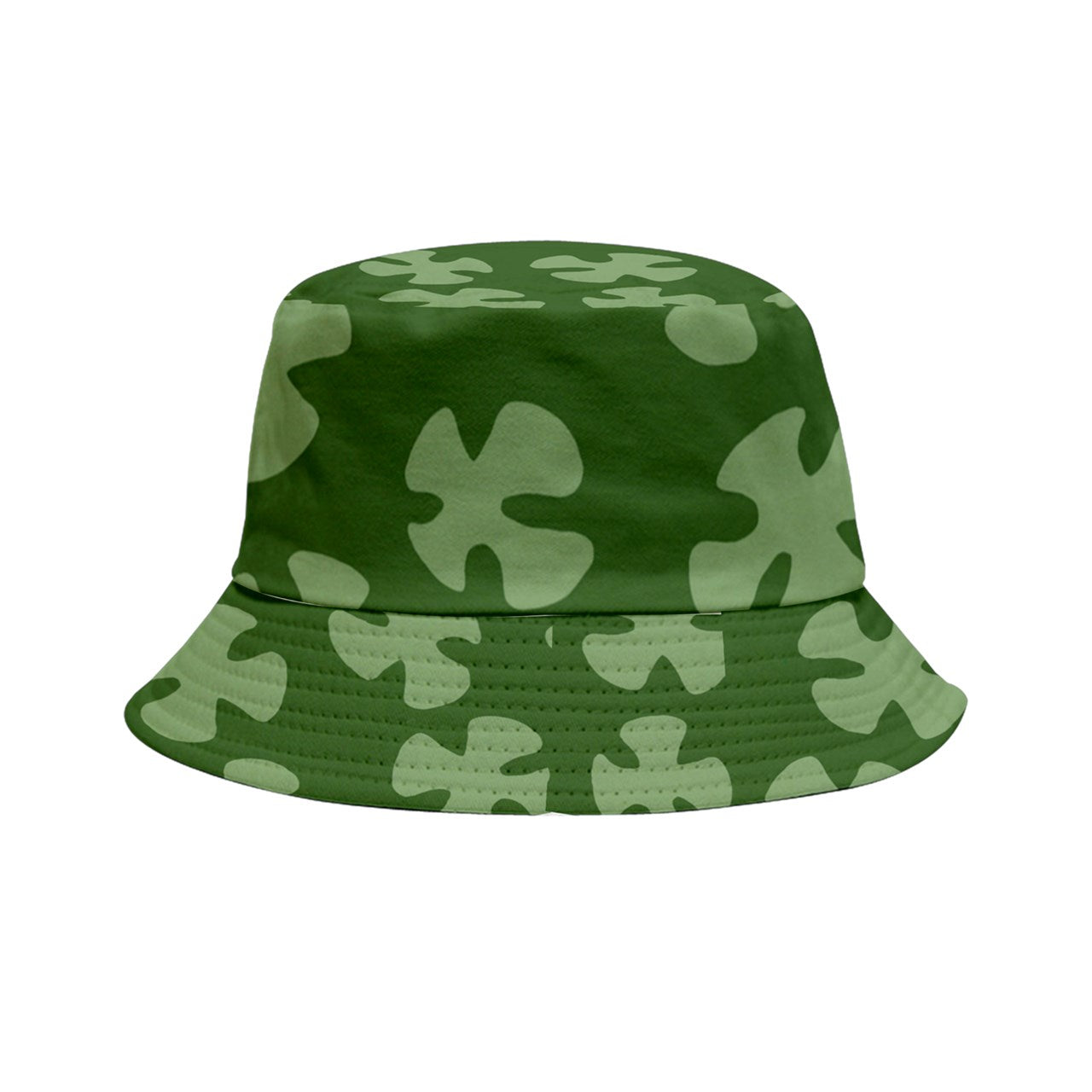 green beach camo Inside Out Bucket Hat