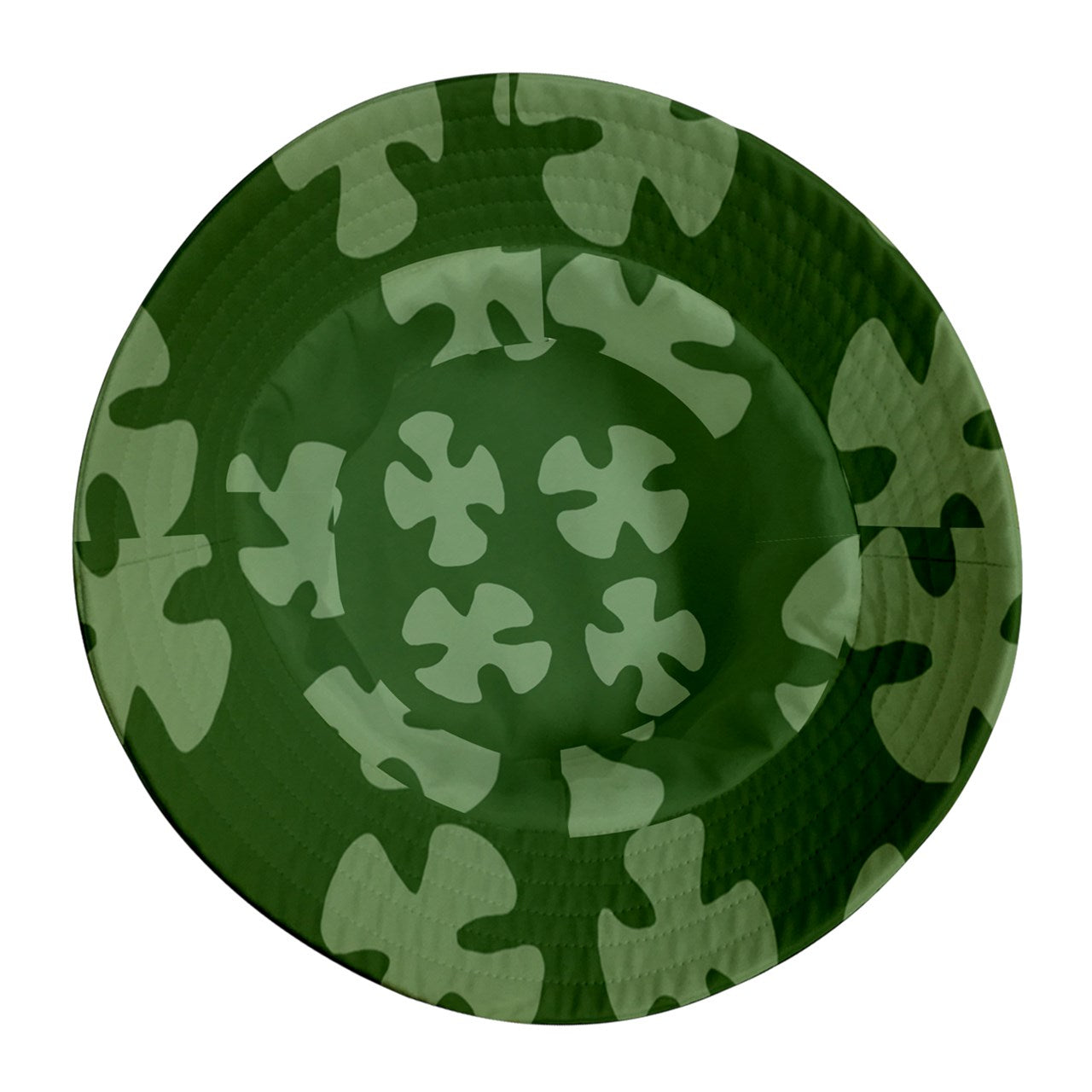 green beach camo Inside Out Bucket Hat