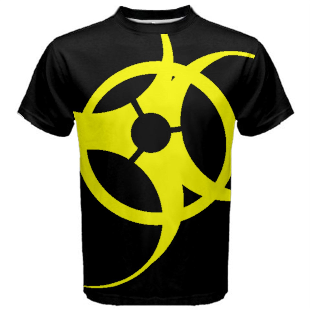 Yellow bio hazard symbol Cotton Tee