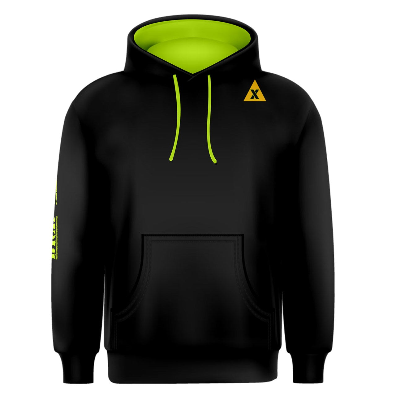 Health Risk Logo Core Hoodie - Yellow