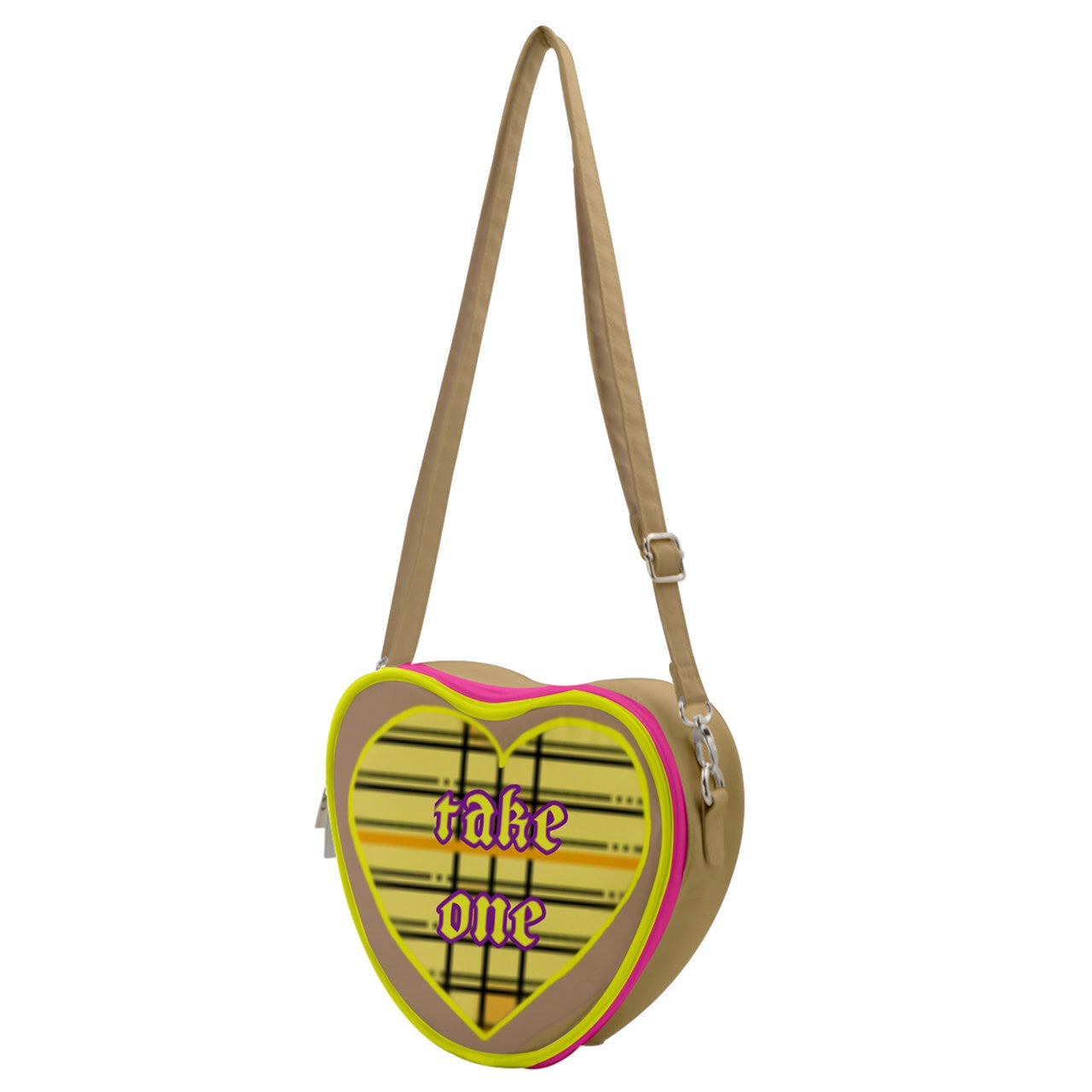 Take One Cookie Heart Shoulder Bag