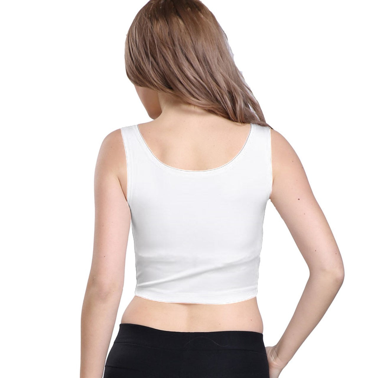 Ghostly teen's Crop Top