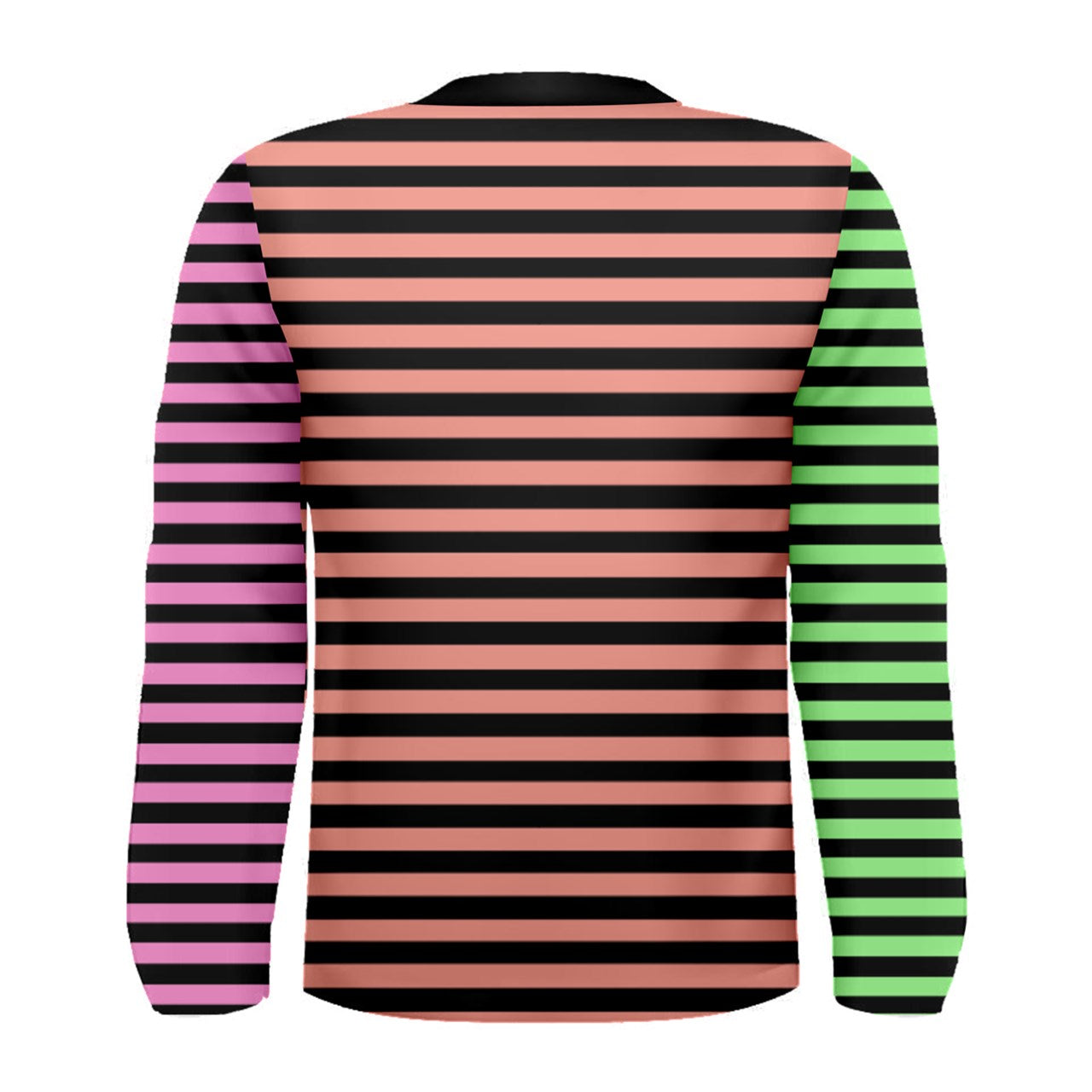 Color Block Stripe Long Sleeve Tee